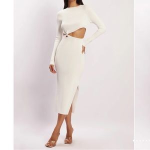 Meshki Mila Knit Midi Dress